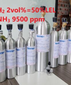 Chai khí H2 Hydro 2 vol % NH3 9500 ppm