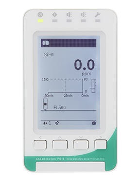 Cảm biến đo khí NF3 Nitrogen trifluoride PS-8 Cảm biến đo khí NF3 Nitrogen trifluoride PS-8