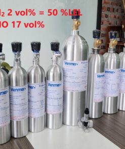 Chai khí H2 Hydro 2 vol % NO 17 vol%