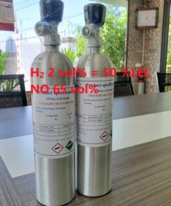 Chai khí H2 Hydro 2 vol % NO 65 vol%