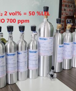 Chai khí H2 Hydro 2 vol % NO 700 ppm