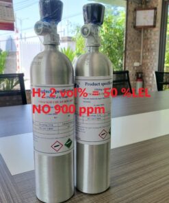 Chai khí H2 Hydro 2 vol % NO 900 ppm