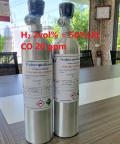 Chai khí H2 Hydro 2 vol % CO 20 ppm