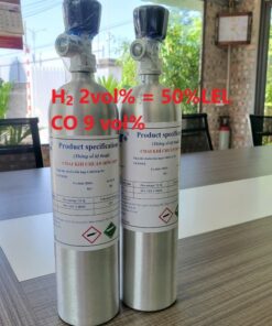 Chai khí H2 Hydro 2 vol % CO 9 vol %
