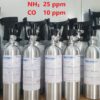 Bình khí chuẩn NH3 25 ppm CO 1 vol %