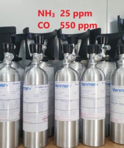 Bình khí chuẩn NH3 25 ppm CO 550 ppm