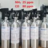 Bình khí chuẩn NH3 25 ppm CO 80 ppm
