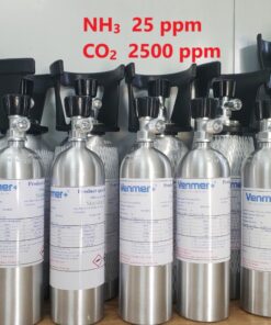 Bình khí chuẩn NH3 25 ppm CO2 2500 ppm
