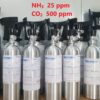 Bình khí chuẩn NH3 25 ppm CO2 500 ppm