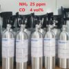 Bình khí chuẩn NH3 25 ppm CO 4 vol %