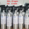 Bình khí chuẩn NH3 25 ppm CO 6 vol %