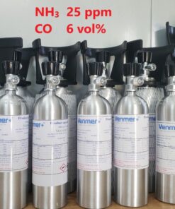 Bình khí chuẩn NH3 25 ppm CO 6 vol %