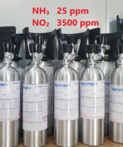 Bình khí chuẩn NH3 25 ppm NO2 3500 ppm