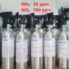 Bình khí chuẩn NH3 25 ppm NO2 700 ppm