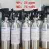 Bình khí chuẩn NH3 25 ppm NO2 75 vol %