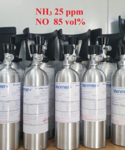 Bình khí chuẩn NH3 25 ppm NO 85 vol %