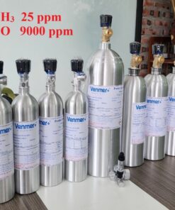Bình khí chuẩn NH3 25 ppm NO 9000 ppm
