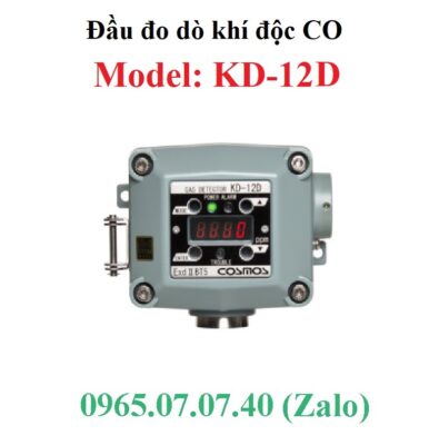Hiệu chuẩn máy đo khí CO KD-12D Cosmos