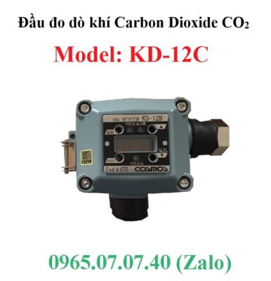 Hiệu chỉnh cảm biến khí CO2 KD-12C