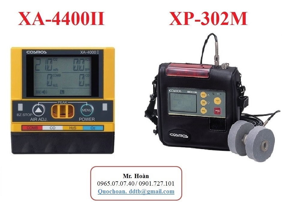 Cal máy đo 4 khí XA-4400II XP-302M