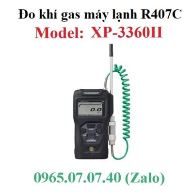 Máy đo khí gas máy lạnh R407C R-407C XP-3360II Cosmos