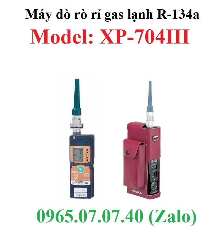 Máy dò rò gas lạnh R134a XP-704III Máy dò rò gas lạnh R134a XP-704III