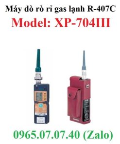 Máy dò rò rỉ gas lạnh R407C XP-704III