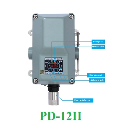 Đầu đo dò khí Methane CH4 PD-12IIA Cosmos Đầu đo dò khí Methane CH4 PD-12IIA Cosmos