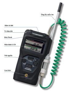 Máy đo khí gas lạnh R600a XP-3360II